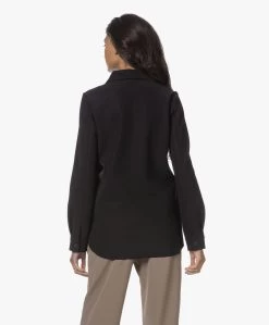 Japantky Ginto Travel Jersey Brushed Shacket - Diepzwart -Kleding Series Winkel 230809 c1017c0b 40db 4c2f 9ffa 2a7ffa87b464