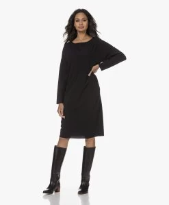 Japantky Dawi Travel Jersey Jurk Met Strikceintuur - Diepzwart -Kleding Series Winkel 230809 c35b2c99 3219 417c b76d 275387118075