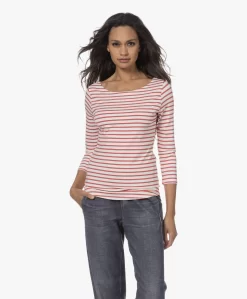 No Man'S Land Gestreept Viscosemix T-Shirt - Flamingo -Kleding Series Winkel 230810 3a55d52b 3112 4967 9e01 d2940c532d1b scaled