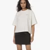 Róhe Ariam Oversized Logo T-Shirt - Off-White