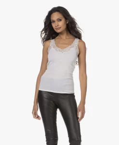 Hanro Lace Delight Top - Wit -Kleding Series Winkel 230810 6b395486 aeec 482b bebf 4ace485f5673 scaled