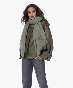 Lasalle Cashmere Pasmina Sjaal - Sage -Kleding Series Winkel 230810 b03de5fb de2a 4eb9 82e6 52961ddcb0da scaled