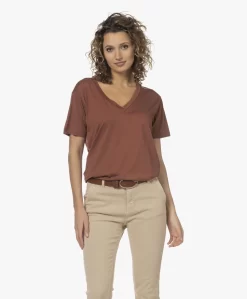 Vanessa Bruno Leren Riem - Cognac -Kleding Series Winkel 231603 01c45b65 2ddd 4ac9 856d f644e10f4682 scaled