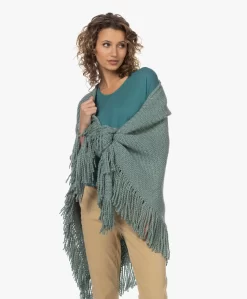 Manos Del Uruguay Merino Wolmix Poncho - Jade Groen -Kleding Series Winkel 231603 40aa369d e9a3 462b 9d95 a2ca0fe222e1 scaled