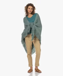 Manos Del Uruguay Merino Wolmix Poncho - Jade Groen -Kleding Series Winkel 231603 ef88ac66 d1b9 48b8 90fb a3159c2edf60 scaled