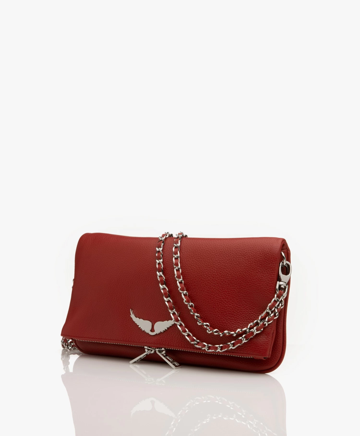 Zadig & Voltaire Rock Leren Schoudertas/Clutch - Power 3 Zadig & Voltaire Rock Leren Schoudertas/Clutch - Power - Afbeelding 3