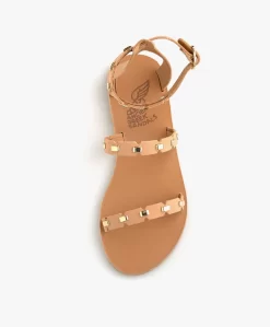 Ancient Greek Sandals Coco Leren Stud Sandalen - Natural -Kleding Series Winkel 24197f3f eaa1 4ba7 84d7 1f755cfd9cd5 278 scaled