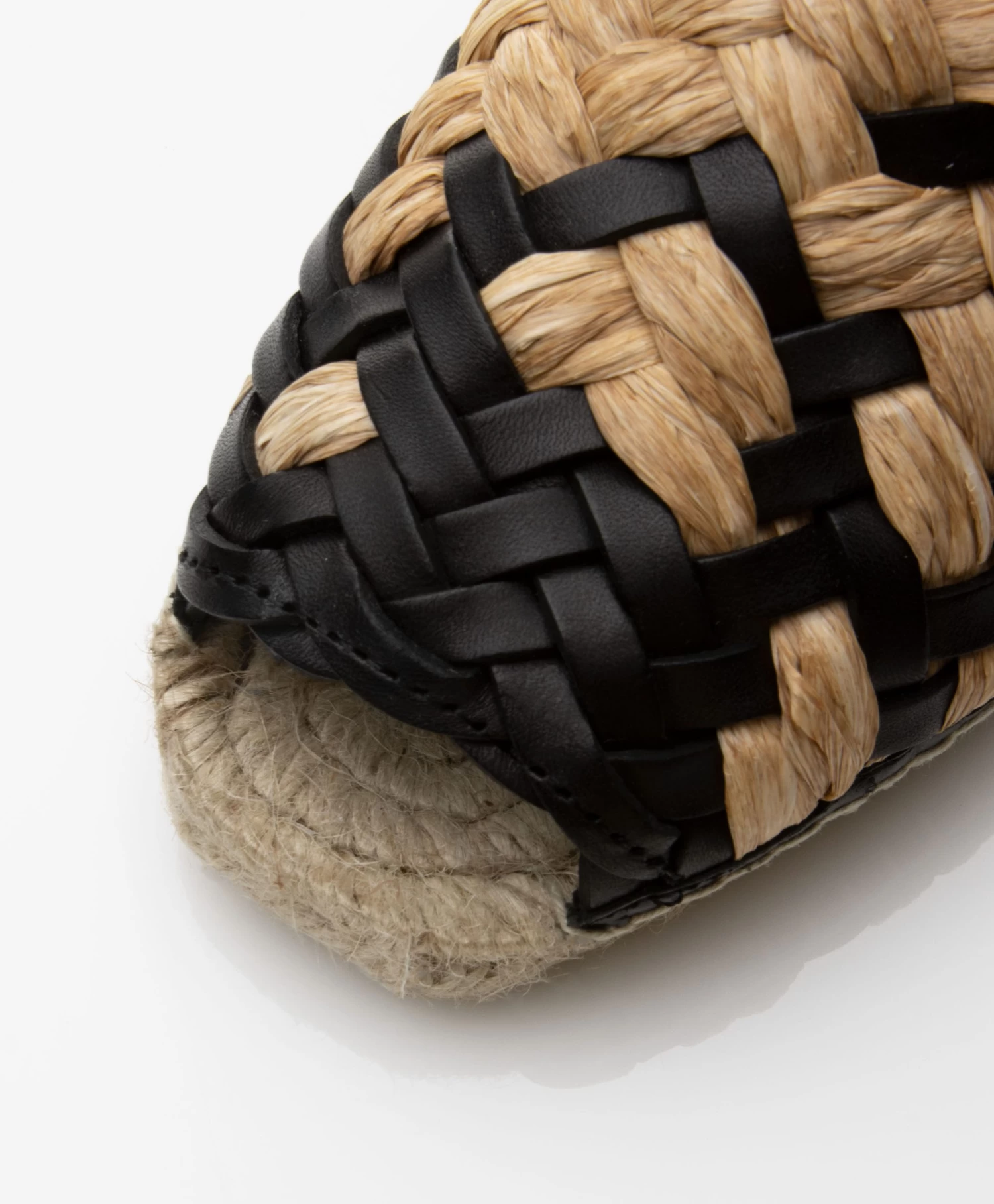 Castañer Pomila Slingback Espadrilles - Naturel/Zwart 3 Castañer Pomila Slingback Espadrilles - Naturel/Zwart - Afbeelding 3