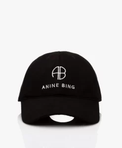 Anine Bing Jeremy Baseball Pet - Zwart -Kleding Series Winkel 284c7c30 07a3 4032 9b45 68f95228a40c 55 scaled