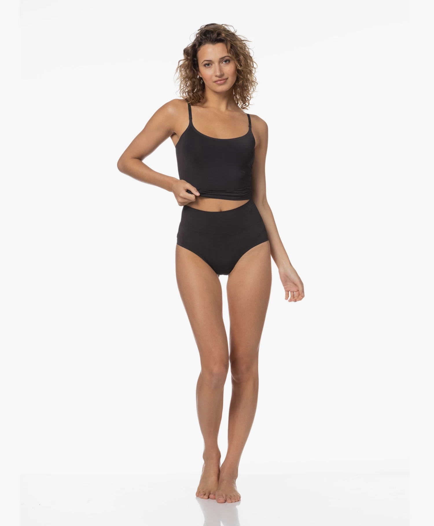 Wolford Naadloze Cropped Camisole - Zwart 10 Wolford Naadloze Cropped Camisole - Zwart - Afbeelding 10