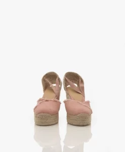 Castañer Clarina Raw Edge Sleehak Espadrilles - Rosa Empolvado -Kleding Series Winkel 2b868455 ccb2 4c0b b1f3 17889bc185d1 06 scaled