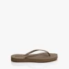 Sleepers Slim Tapered Teenslippers Van Natuurlijk Rubber - Zand