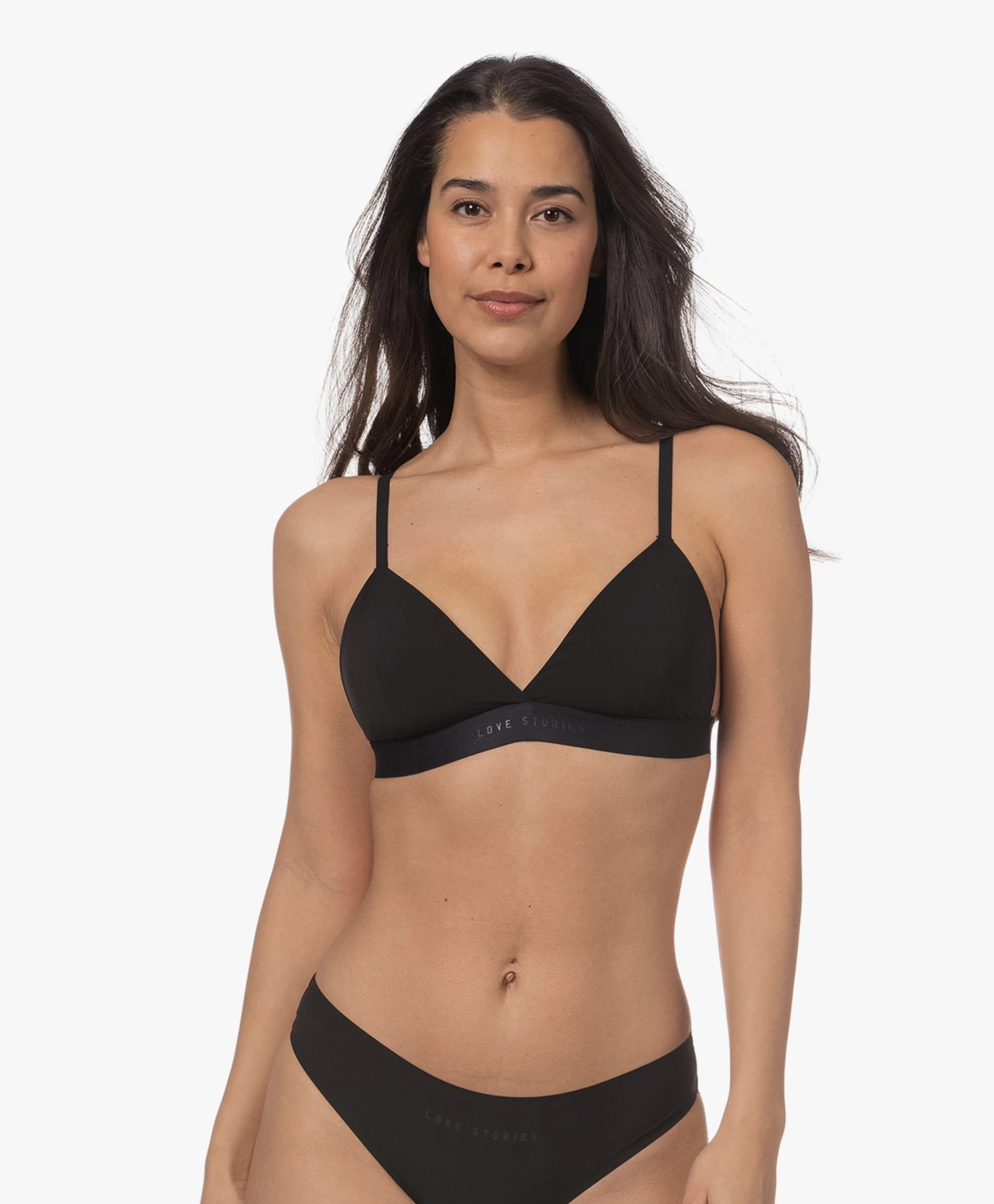 Love Stories Coco Gewatteerde Bralette - Zwart 1 Love Stories Coco Gewatteerde Bralette - Zwart