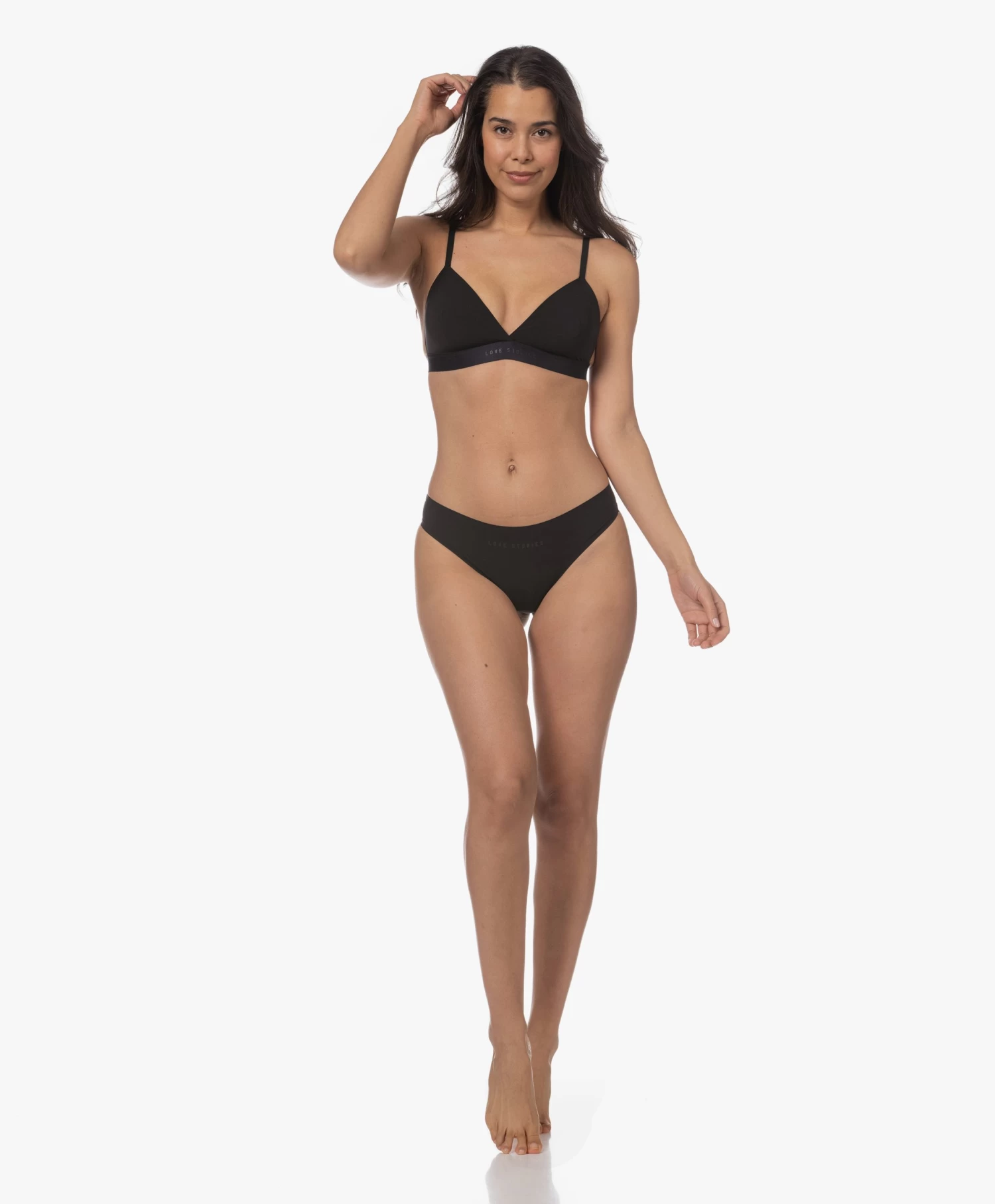 Love Stories Lou Naadloze String - Zwart 6 Love Stories Lou Naadloze String - Zwart - Afbeelding 6