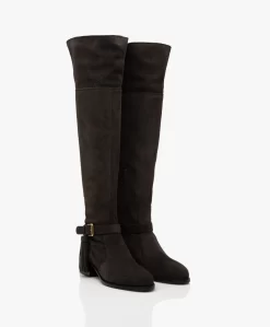 See By Chloé Lory Suède Overknee Laarzen - Grijsbruin -Kleding Series Winkel 3e8d343e 0a01 493f 9c3d f61595e3001d 06 scaled