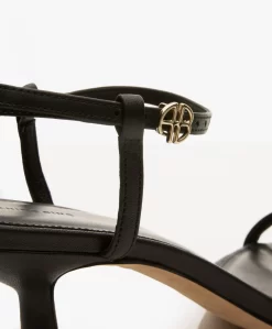 Anine Bing Invisible Strappy Sandalen Met Hak - Zwart -Kleding Series Winkel 3ed9dbab 83e2 4868 9d29 7c4636c853e2 267 scaled
