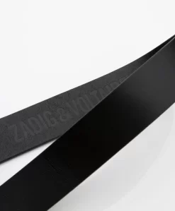 Zadig & Voltaire Zv Initiale Leren Riem - Zwart -Kleding Series Winkel 40bc2d87 be27 43e4 a6a9 ca5bf16a7212 01 scaled