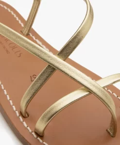 K. Jacques St. Tropez Muse Leren Sandalen - Lame Platine -Kleding Series Winkel 444c70dc 528d 4628 8442 339fe66c3613 554 scaled