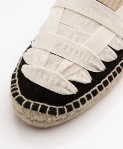 Castañer Jean Espadrille Sandalen - Zwart/Off-White -Kleding Series Winkel 490a9022 4543 4c13 b570 21edc090d08e 241 scaled