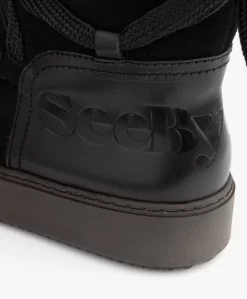 See By Chloé Charlee Suede Shearling Snowboots - Zwart/Bruin -Kleding Series Winkel 490d68a8 a6e0 4775 a467 82c3387dd9fe scaled