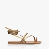 K. Jacques St. Tropez Ellada Gladiator Sandalen - Metallic Goud