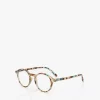 Izipizi Reading #D Leesbril - Blauw Tortoise