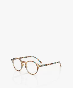 Izipizi Reading #D Leesbril - Blauw Tortoise