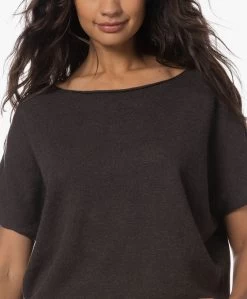 No Man'S Land Boothals Trui Met Korte Mouwen - Dark Mocha -Kleding Series Winkel 4e343f88 23cc 4c7b a957 7e19f5139685 174