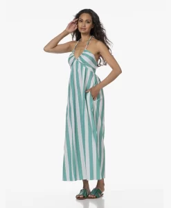 Xírena Maggie Gestreepte Poplin Halterjurk - Julep Stripe -Kleding Series Winkel 538b224f 34b0 4116 893b da190e1c2633 71 scaled