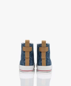 See By Chloé Aryana High-Top Logo Sneakers - Blauw -Kleding Series Winkel 538dc90b 374f 49a4 9700 4ac11cb1ef0e 04 scaled