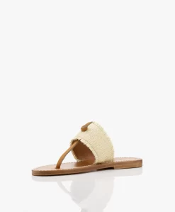 K. Jacques St. Tropez Wouri Leren Raffia Slippers - Naturel Raffia -Kleding Series Winkel 56ded303 c129 4102 b495 2ce3180b51a6 08 scaled