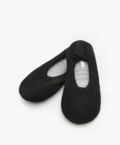 Skin Cashmere Ballerina Sloffen - Zwart