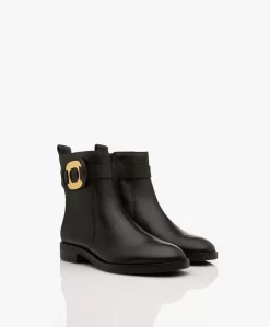 See By Chloé Chany Leren Enkellaarzen - Shiny Gold -Kleding Series Winkel 590d9006 549e 40ec bffe b21d5a394558 07 scaled