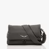 Zadig & Voltaire Rocky Leren Cross-Body Tas - Road