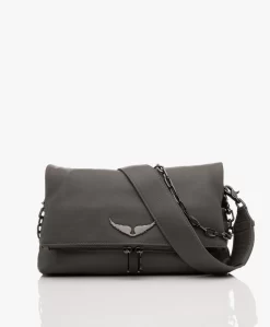 Zadig & Voltaire Rocky Leren Cross-Body Tas - Road