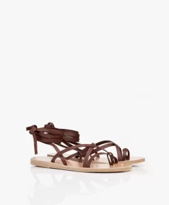 Ancient Greek Sandals Morfi Leren Sandalen - Chestnut -Kleding Series Winkel 5e67396a 508d 4172 baee d2fe67162c28 590 scaled