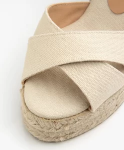 Castañer Blaudell 10,5Cm Canvas Espadrilles Met Sleehak - Ivoor -Kleding Series Winkel 5e7fd6ea ad13 41b3 a71c 987a96c39c73 337 scaled