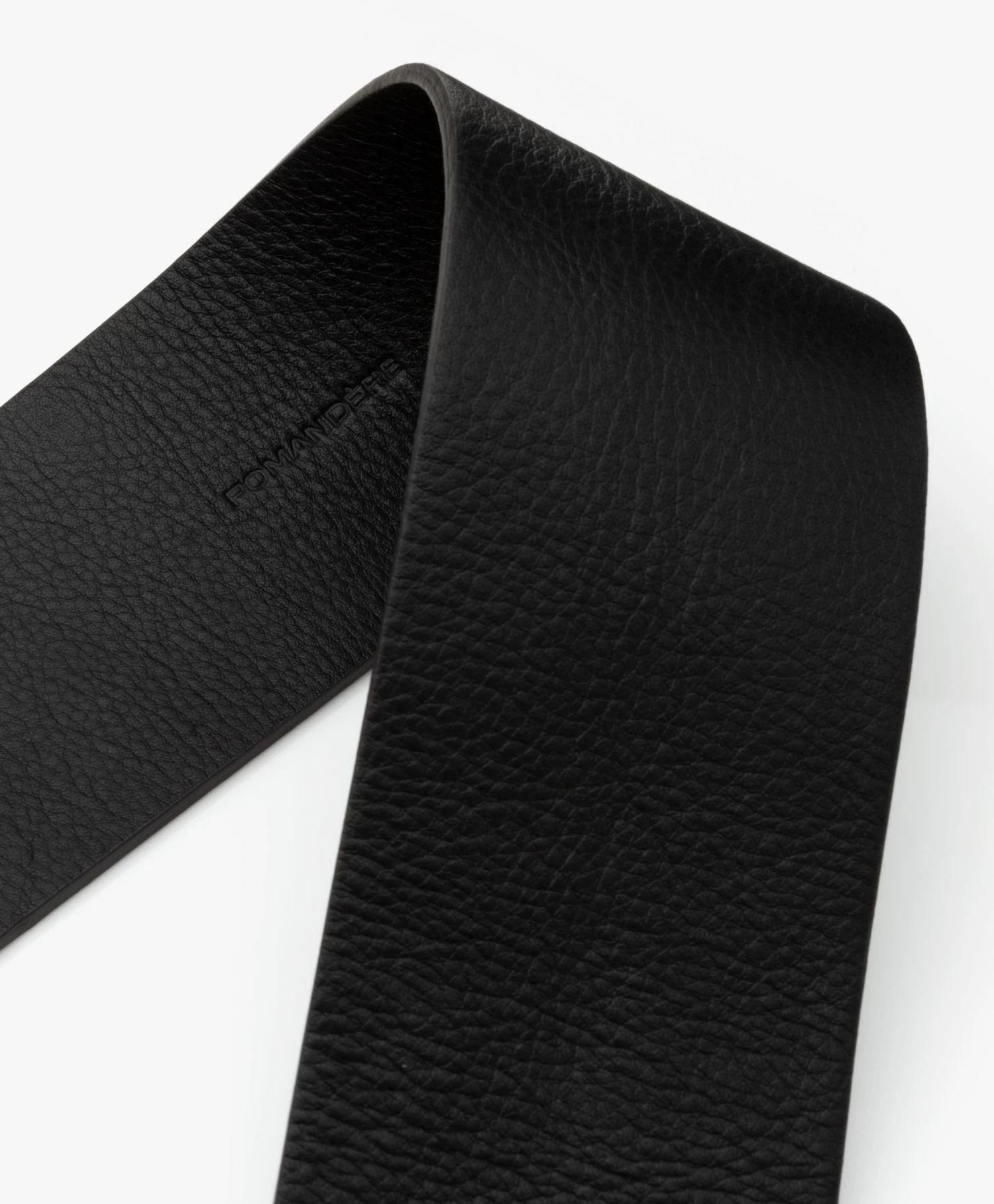 Pomandère Leren Wikkel Tailleriem - Zwart 6 Pomandère Leren Wikkel Tailleriem - Zwart - Afbeelding 6