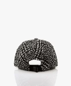 Rag & Bone Rb Heritage Bouclé Baseball Cap - Zwart/Wit -Kleding Series Winkel 61d39fec e468 4b66 98f3 b2d987f29526 01 scaled