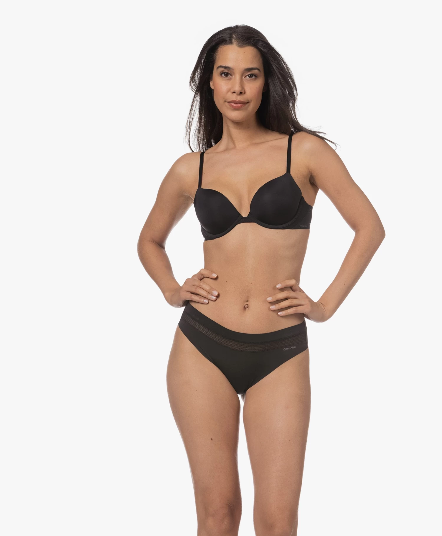 Calvin Klein Microfiber En Kanten Slip - Zwart 8 Calvin Klein Microfiber En Kanten Slip - Zwart - Afbeelding 8