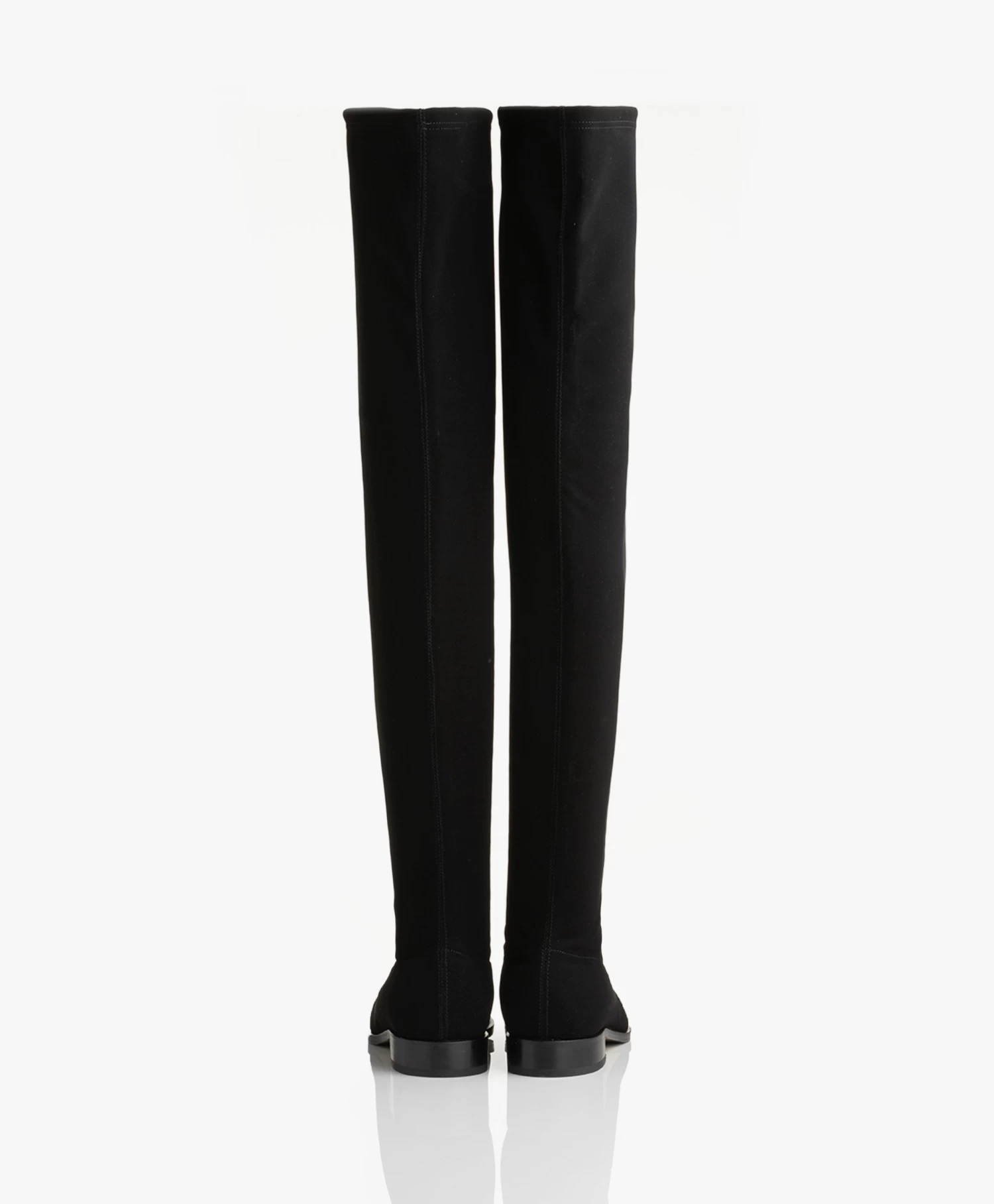 Panara Overknee Stretchlaarzen - Zwart 7 Panara Overknee Stretchlaarzen - Zwart - Afbeelding 7