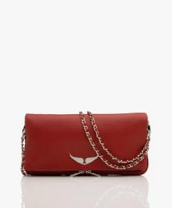 Zadig & Voltaire Rock Leren Schoudertas/Clutch - Power