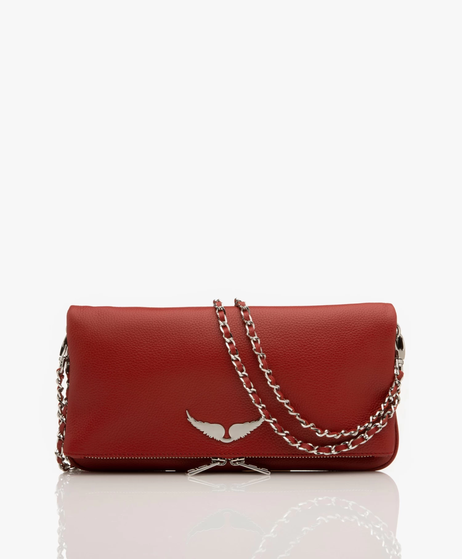 Zadig & Voltaire Rock Leren Schoudertas/Clutch - Power 1 Zadig & Voltaire Rock Leren Schoudertas/Clutch - Power
