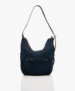 Jérôme Dreyfuss Jerome Dreyfuss Dino Schouder-/Cross-Body Tas - Imprime Croco Marine