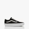 Vans Old Skool Platform Sneakers - Zwart/Wit