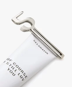 Selahatin Verchroomd Stalen Tandpasta Squeezer