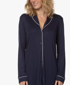 Hanro Natural Comfort Tencel Nachthemd - Deep Navy -Kleding Series Winkel 6e1e8efb f890 4e67 b354 01524d7f3d12 44 scaled