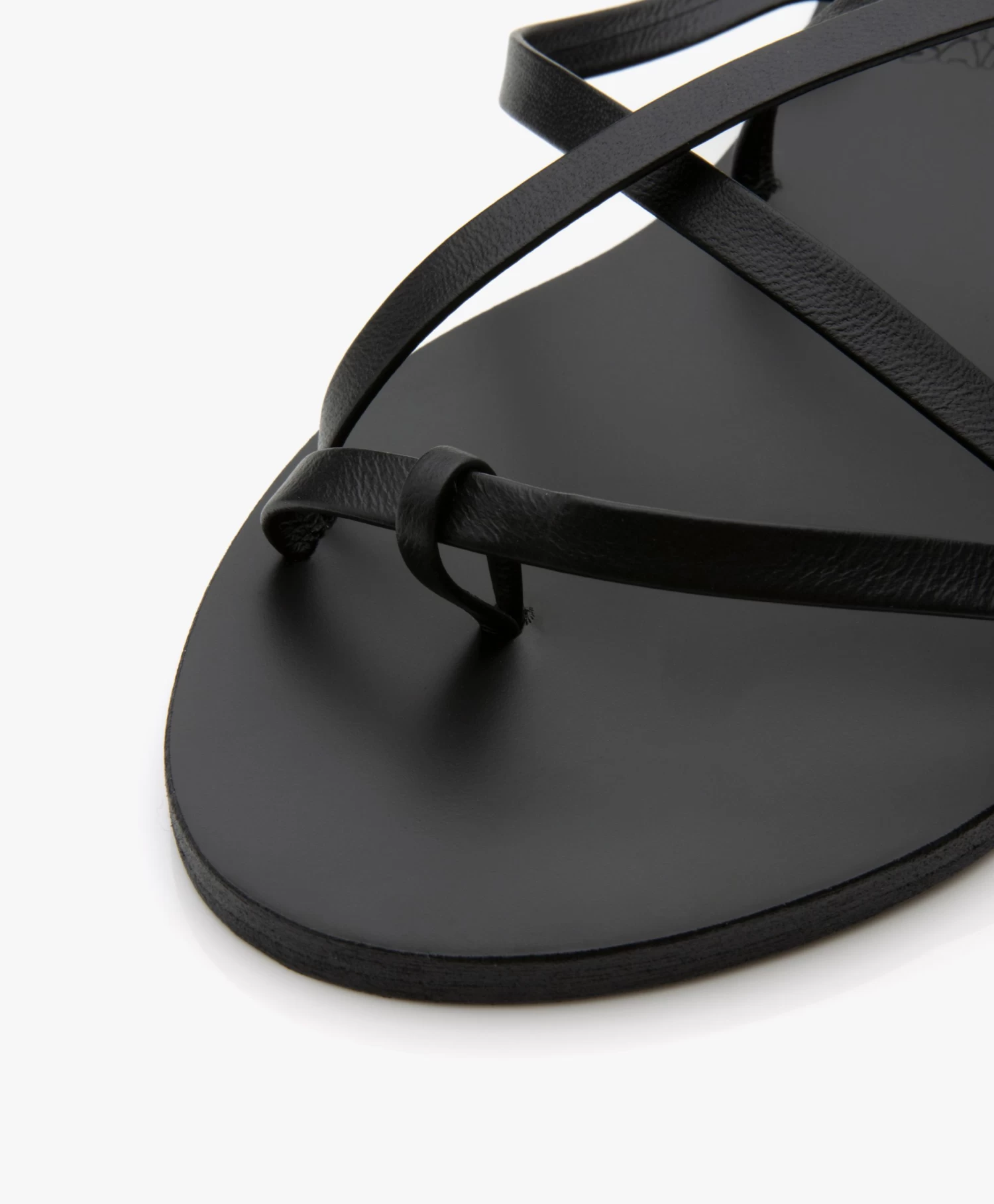 Ancient Greek Sandals Morfi Leren Sandalen - Zwart 3 Ancient Greek Sandals Morfi Leren Sandalen - Zwart - Afbeelding 3