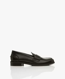 Closed Leren Loafers - Zwart