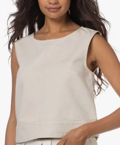 Closed Denim Cropped Top - Crème -Kleding Series Winkel 715f3aab 2759 435b 8726 4588d261be27 200